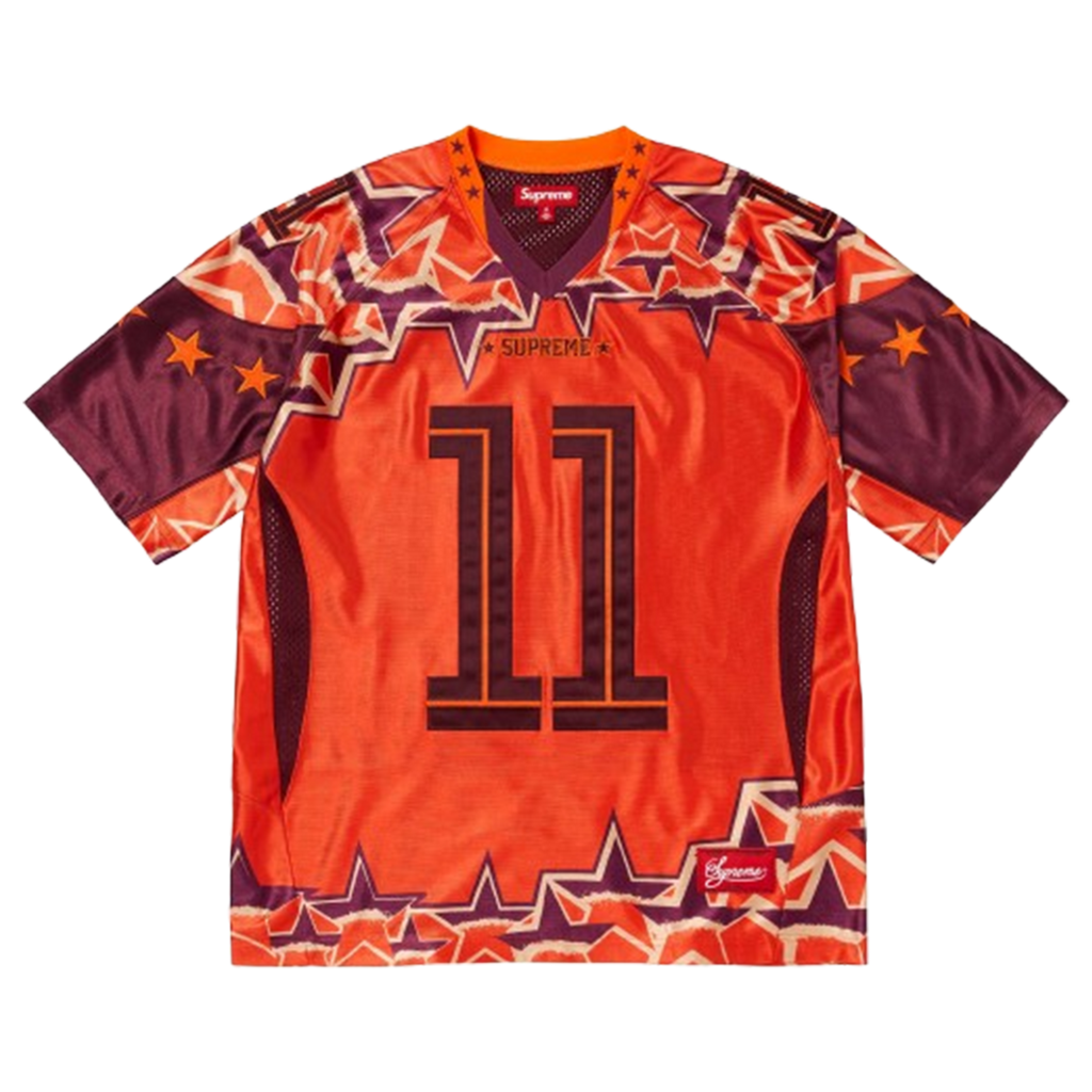 Supreme Star Football Jersey 'Orange'