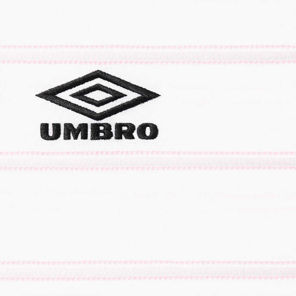 Supreme x Umbro Stripe Soccer Jersey 'White'