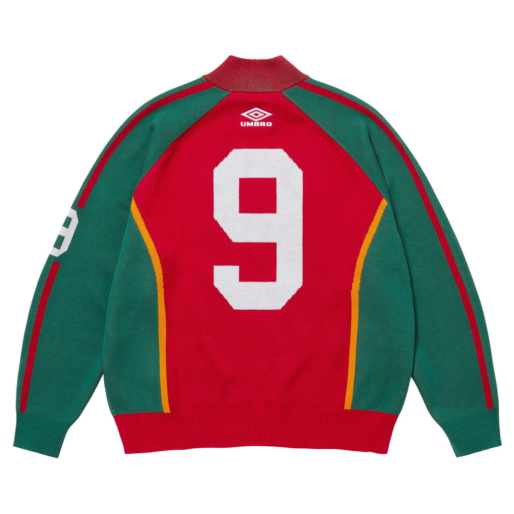 Supreme x Umbro Zip-Up Sweatshirt 'Red'
