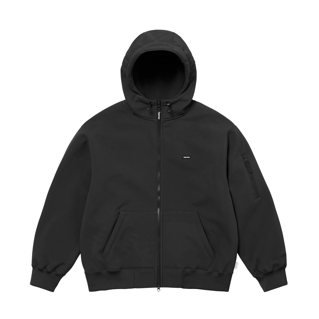 Supreme Windstopper Zip Up Hooded Sweatshirt 'Black'