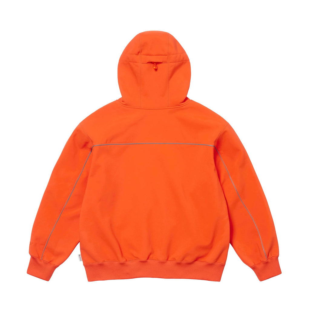 Supreme Windstopper Zip Up Hooded Sweatshirt 'Orange'