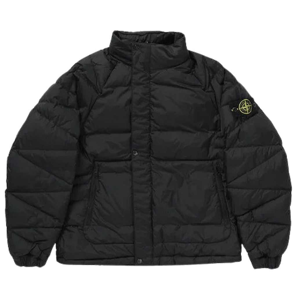 Supreme x Stone Island Reversible Down Puffer Jacket 'Black' - Kick Game