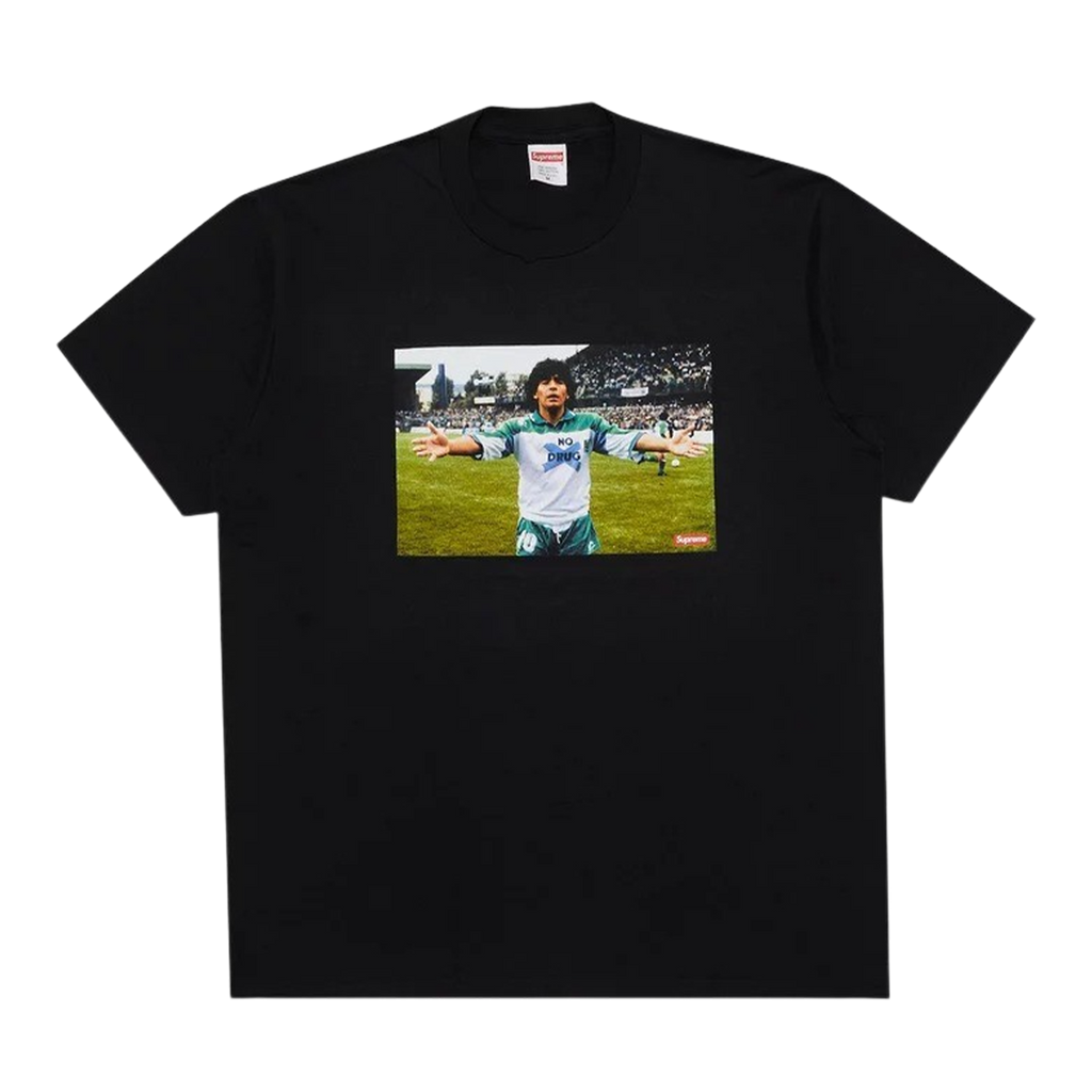 Supreme Maradona Tee Black