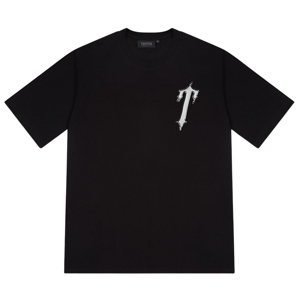 Trapstar Liquid Chrome Tee 'Black'