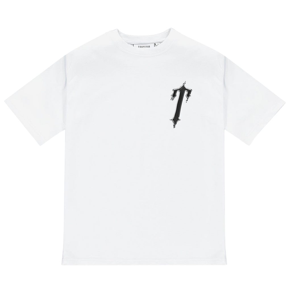 Trapstar Liquid Chrome Tee 'White'