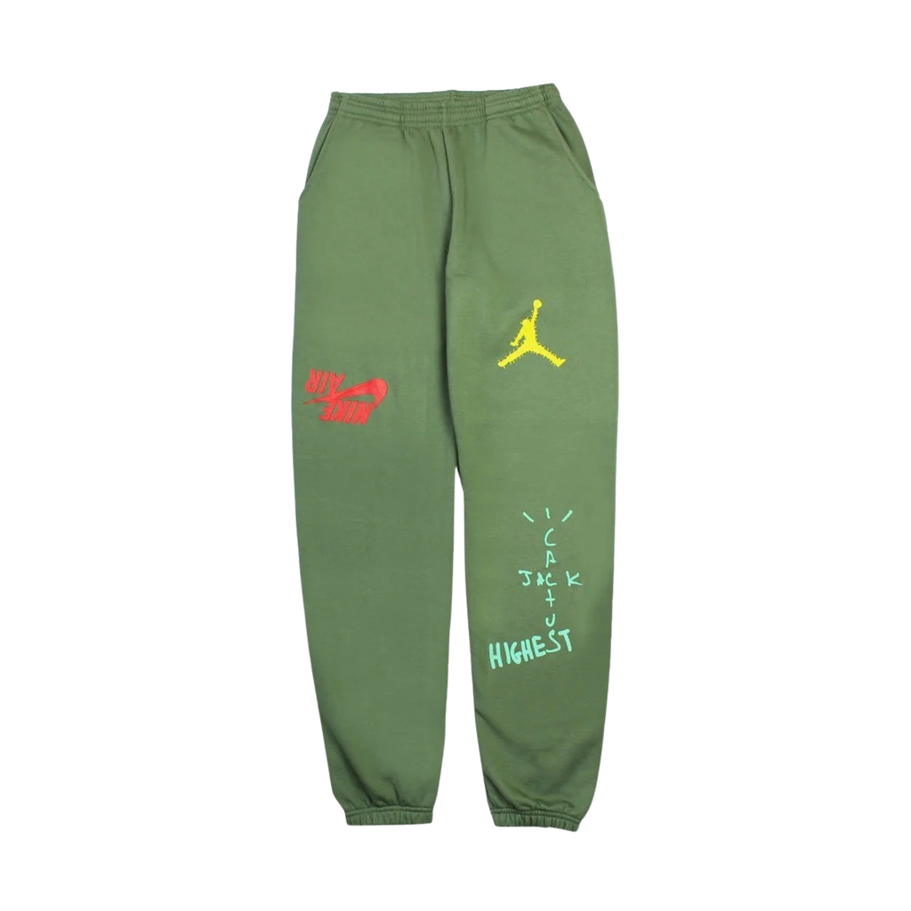 Travis Scott Jordan Cactus Jack Highest Sweatpant 'Olive'