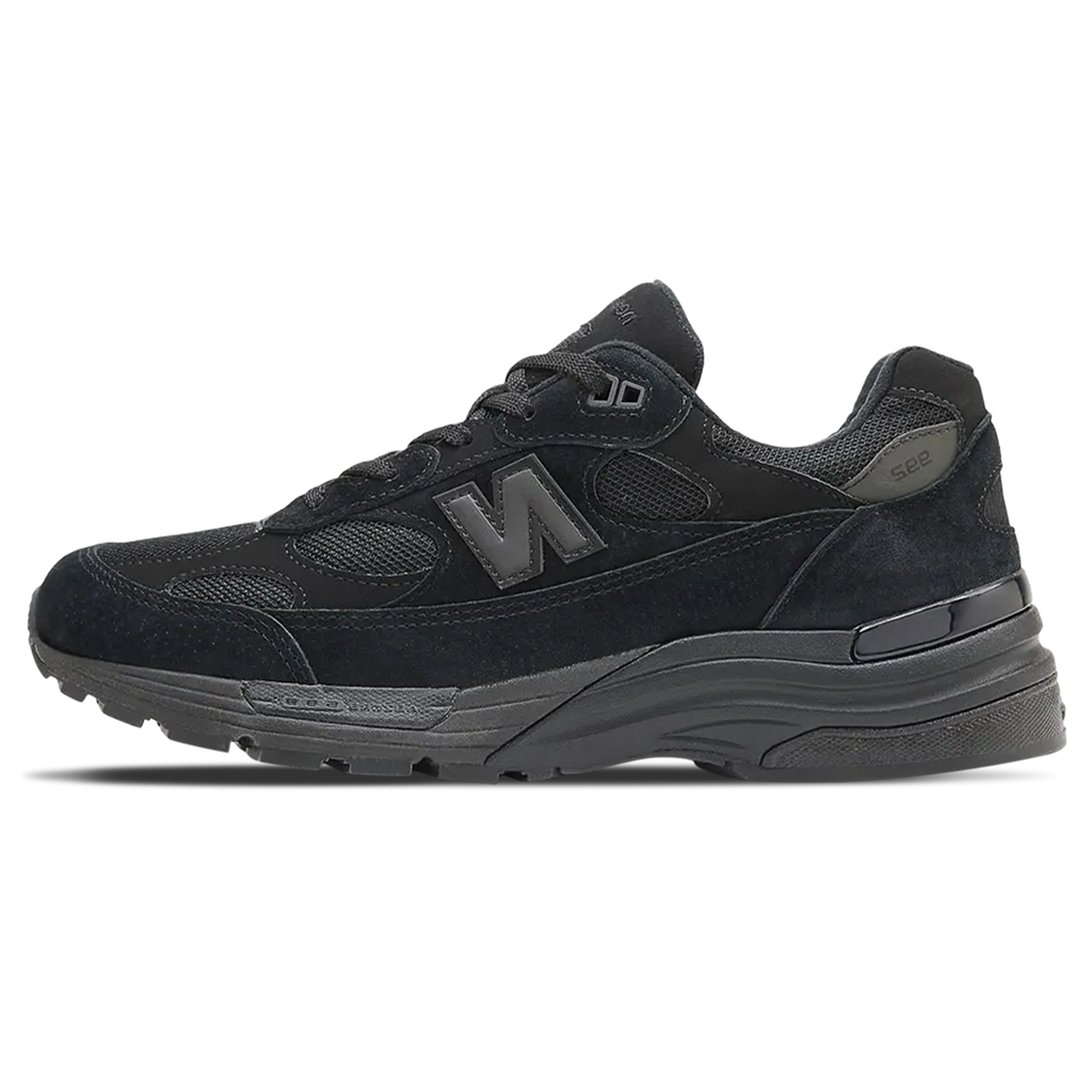 New Balance 992 Made In USA 'Triple Black' 2025