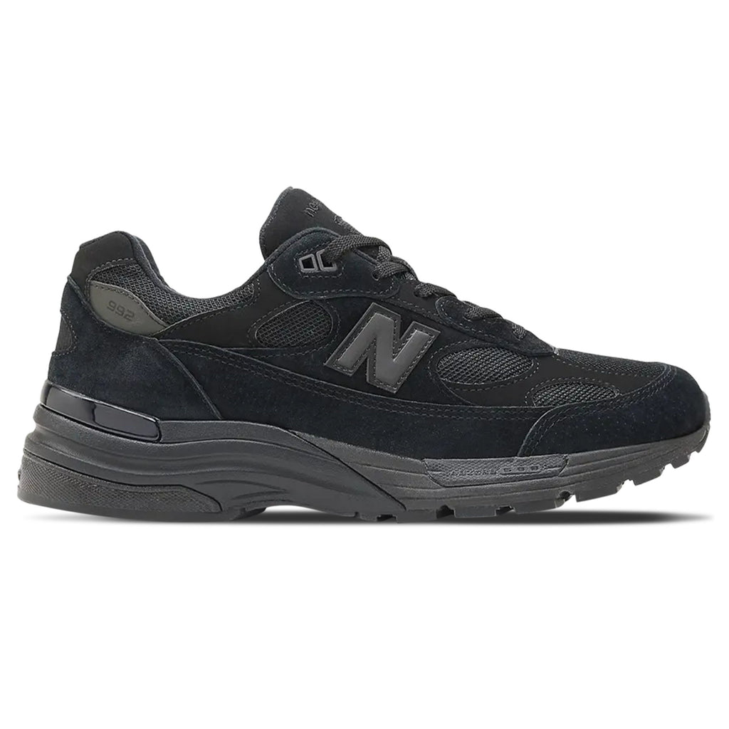 New Balance 992 Made In USA 'Triple Black' 2025