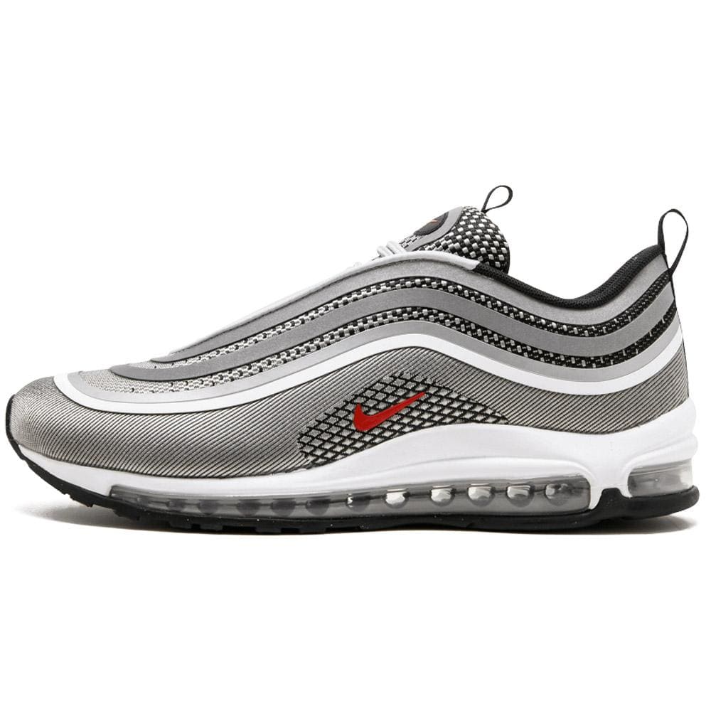 Nike Air Max 97 Ultra Metallic Silver-Varsity Red