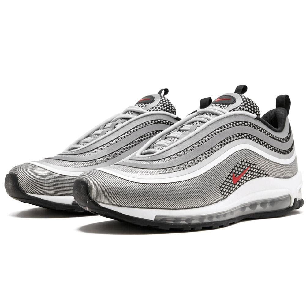 Nike Air Max 97 Ultra Metallic Silver-Varsity Red