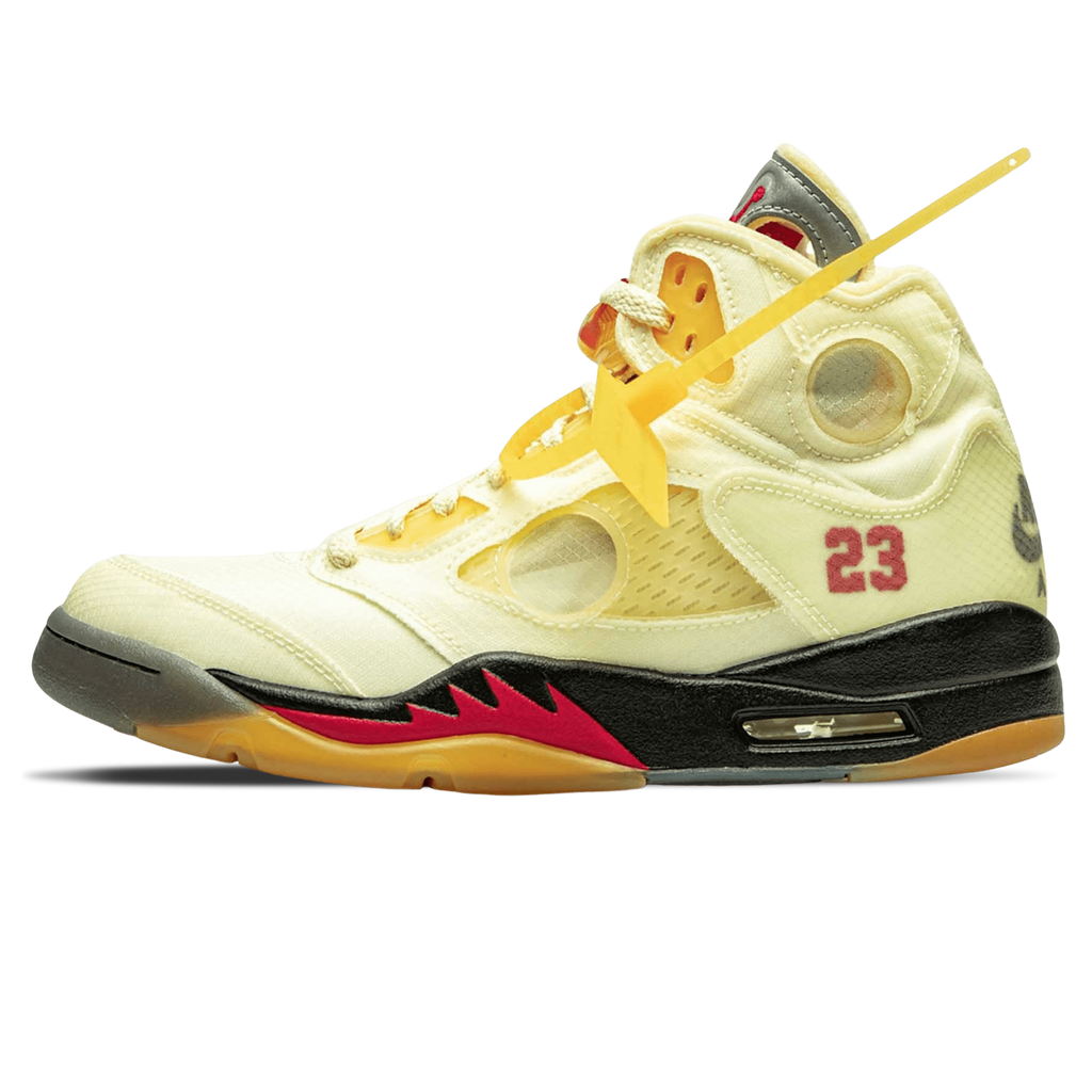 Off-White x Air Jordan 5 SP 'Sail'