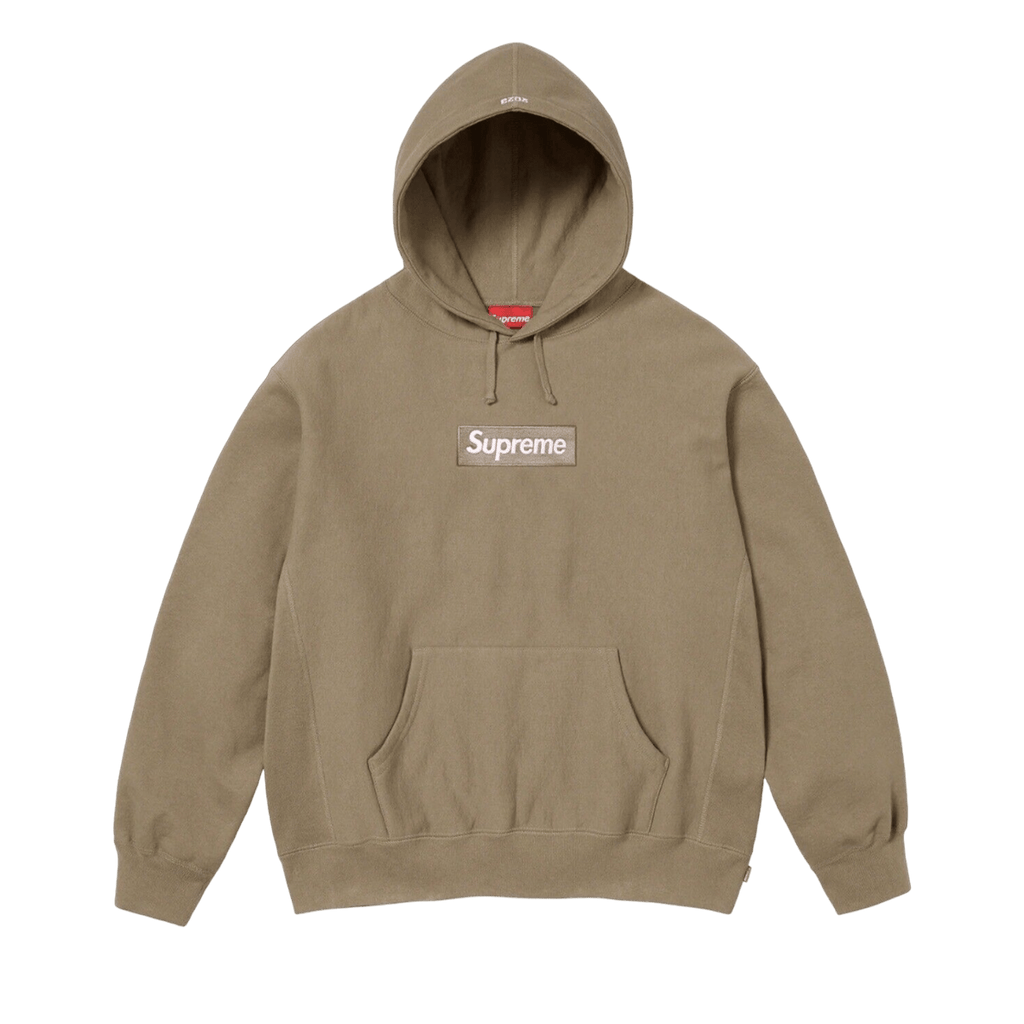 Supreme Box Logo Hoodie FW23 'Dark Sand' - Kick Game