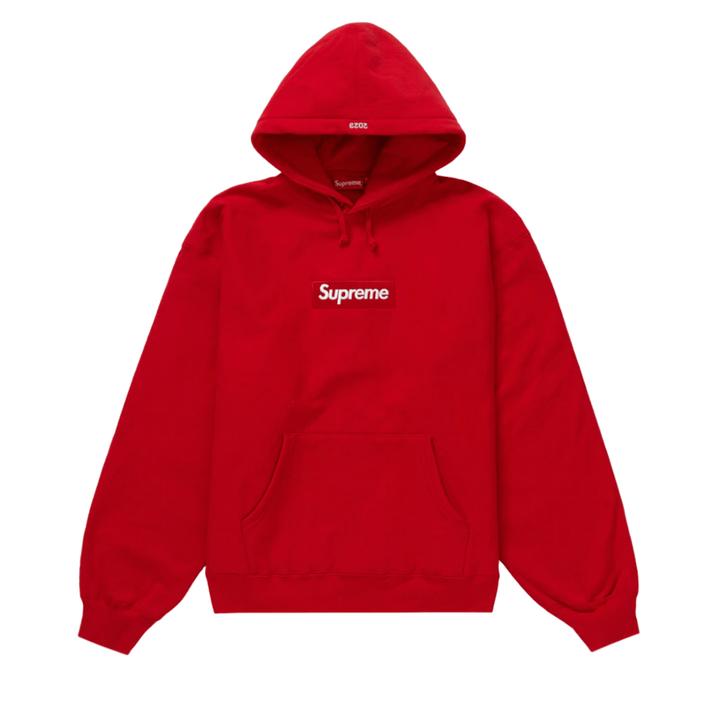 Supreme Box Logo Hoodie FW23 'Red' - Kick Game