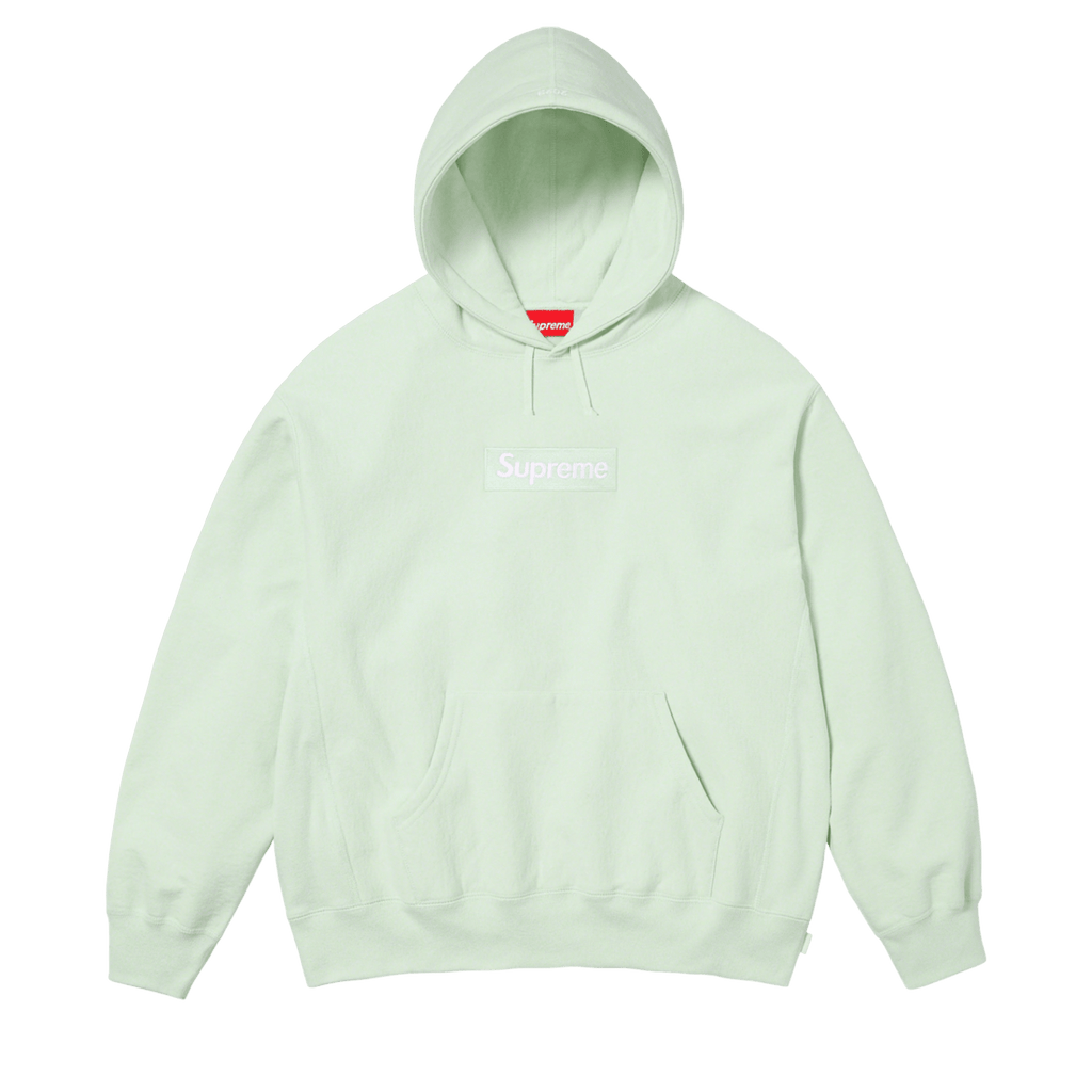 Supreme Box Logo Hoodie FW23 'Light Green' - Kick Game