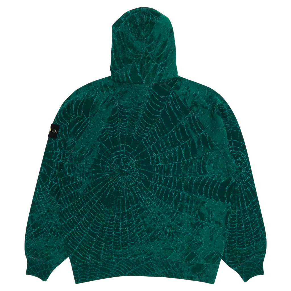 Supreme x Stone Island Hooded Sweatshirt  'Dark Green'