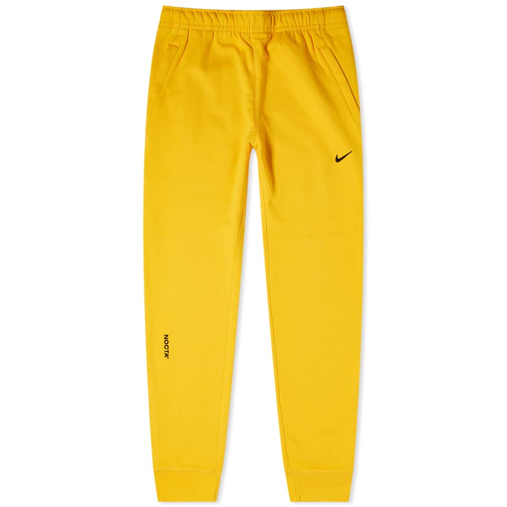 Drake x Nike NOCTA AU Essential Fleece Pant University Gold - Kick Game