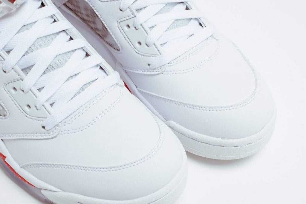 AIR JORDAN 5 RETRO SUPREME "SUPREME" WHITE - Kick Game