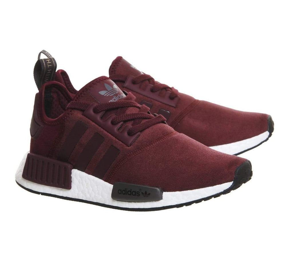 Adidas NMD_R1 Runner Suede W Maroon - Kick Game