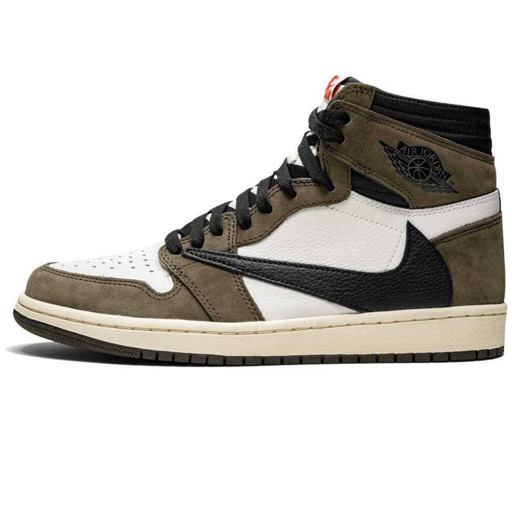 Travis Scott x Jordan 1 Backwards Swoosh Mocha - Kick Game