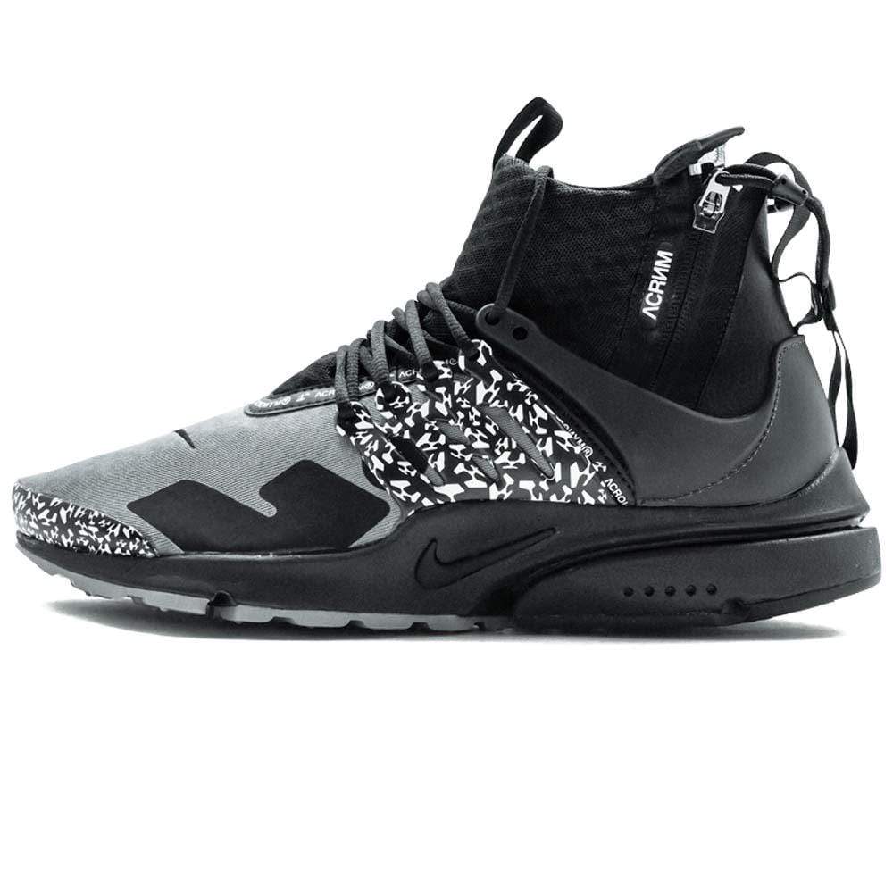 ACRONYM x Nike Air Presto Mid Grey Black - Kick Game