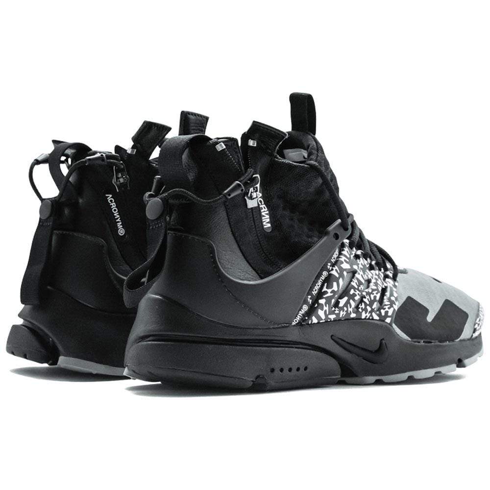 ACRONYM x Nike Air Presto Mid Grey Black - Kick Game