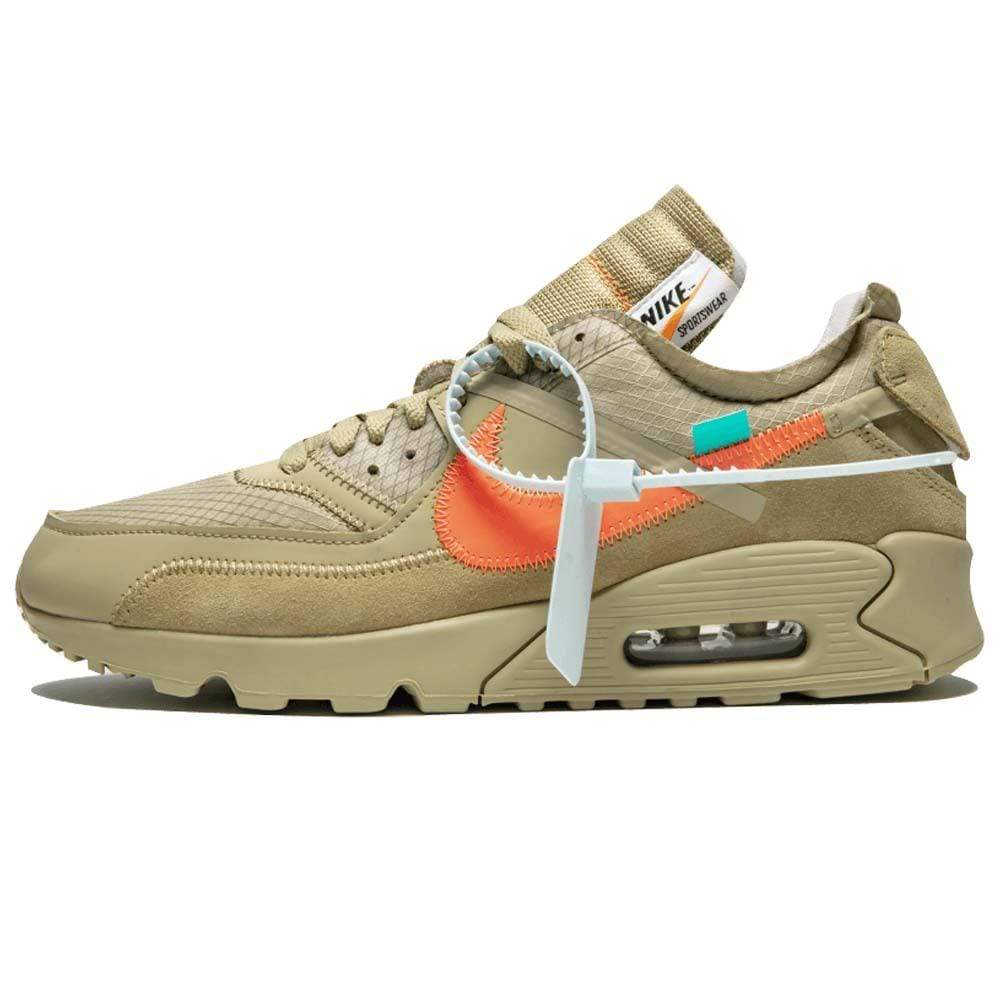 Off-White x Nike Air Max 90 Desert Ore - Kick Game