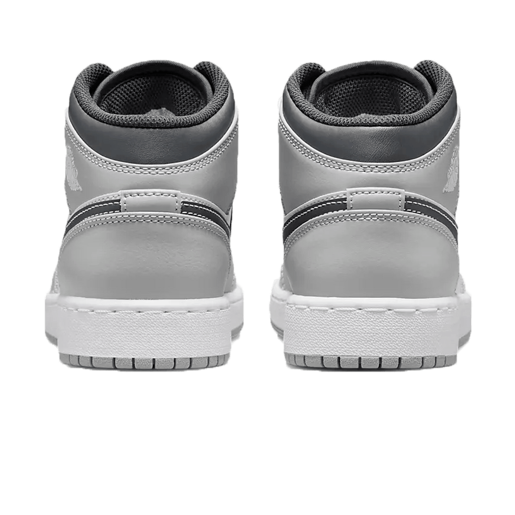 Air Jordan 1 Mid GS 'Light Smoke Grey' - Kick Game