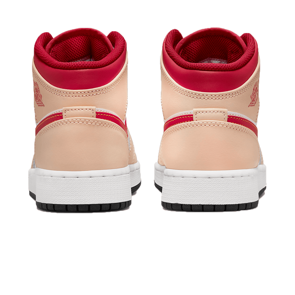 Air Jordan 1 Mid GS 'White Onyx Light Curry' - Kick Game