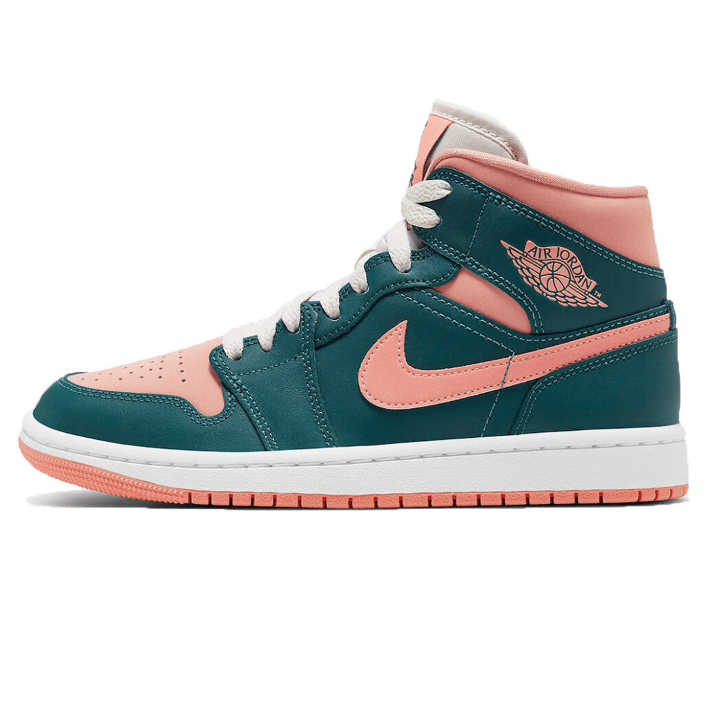 Air Jordan 1 Mid Wmns 'Dark Teal Green' - Kick Game