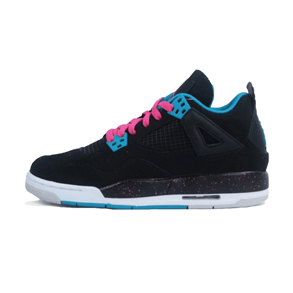 Air Jordan 4 Retro GS 'Black Vivid Pink' - Kick Game