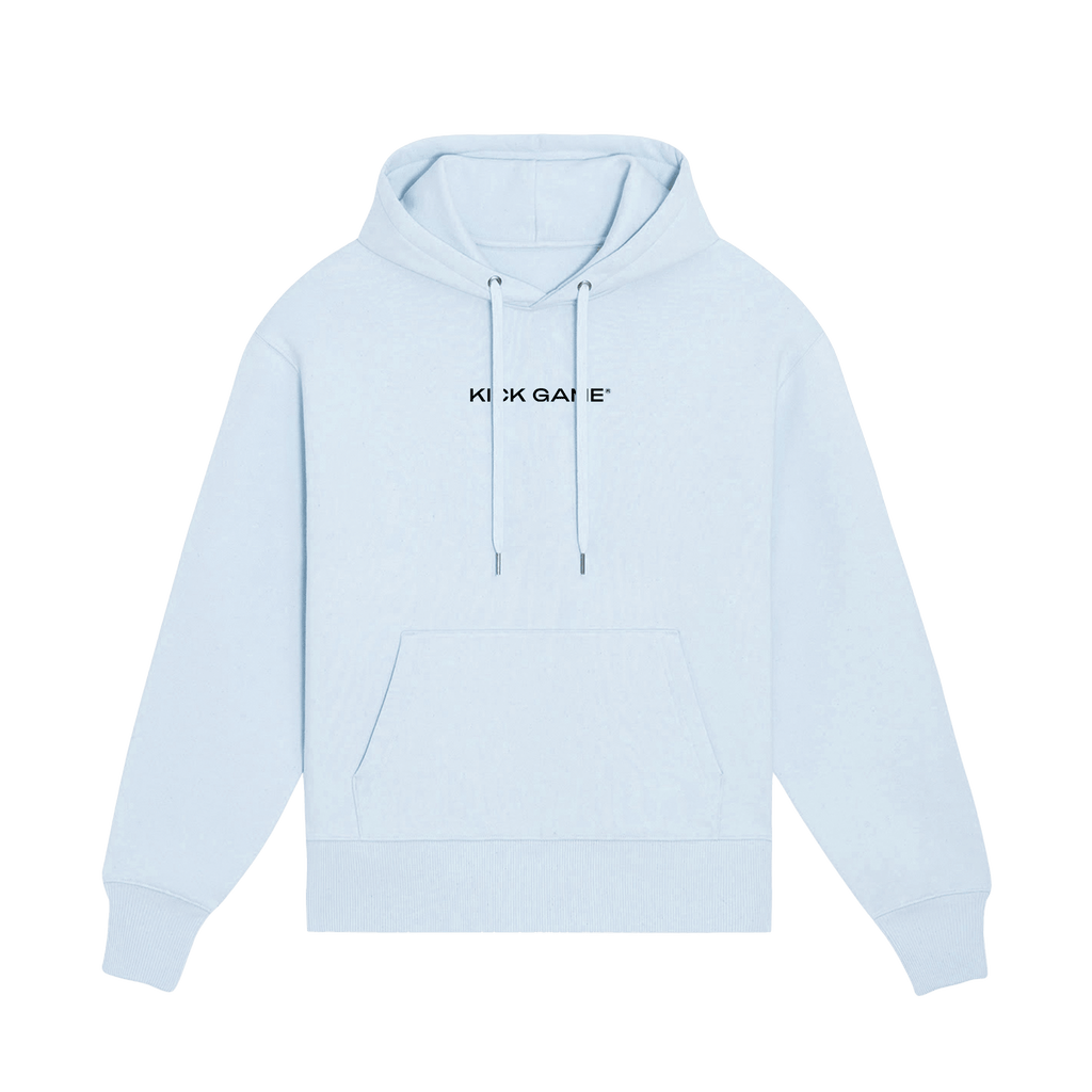 Kick Game Logo Hoodie 'Light Blue' - Kick Game