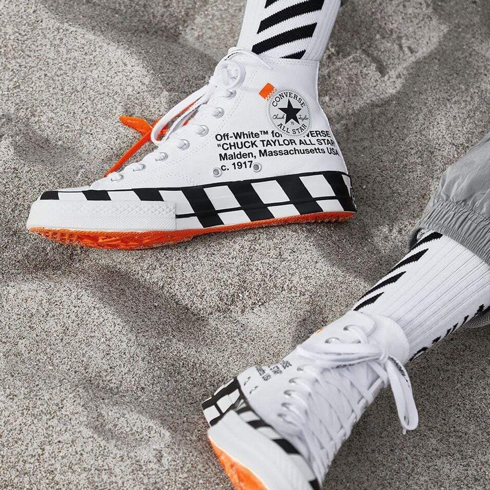 Off-White x Converse Chuck 70 Stripe White - Kick Game