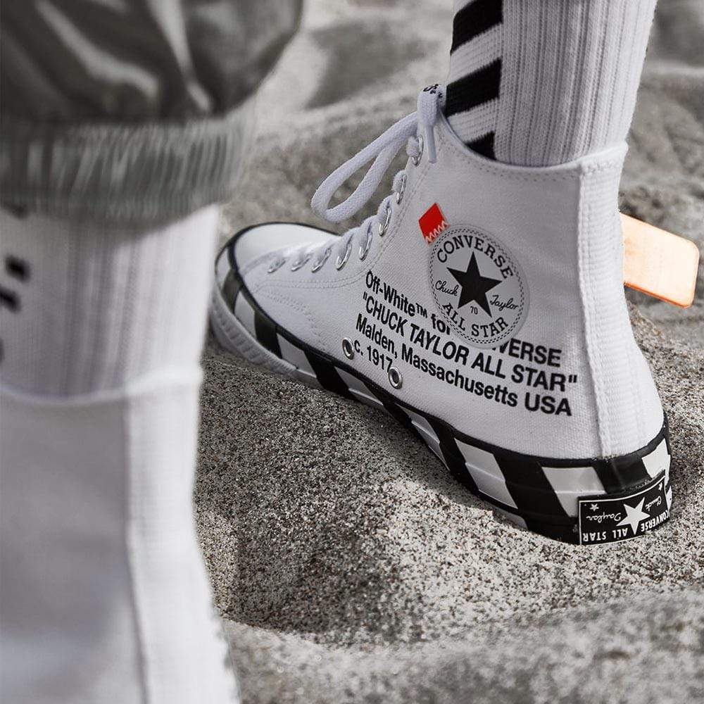 Off-White x Converse Chuck 70 Stripe White - Kick Game