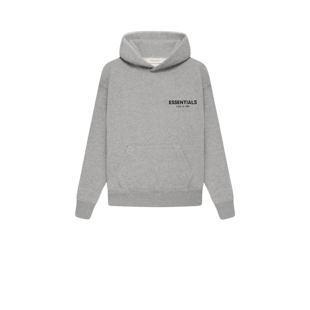 Fear of God Essentials Kids Hoodie 'Dark Oatmeal' SS22 - Kick Game