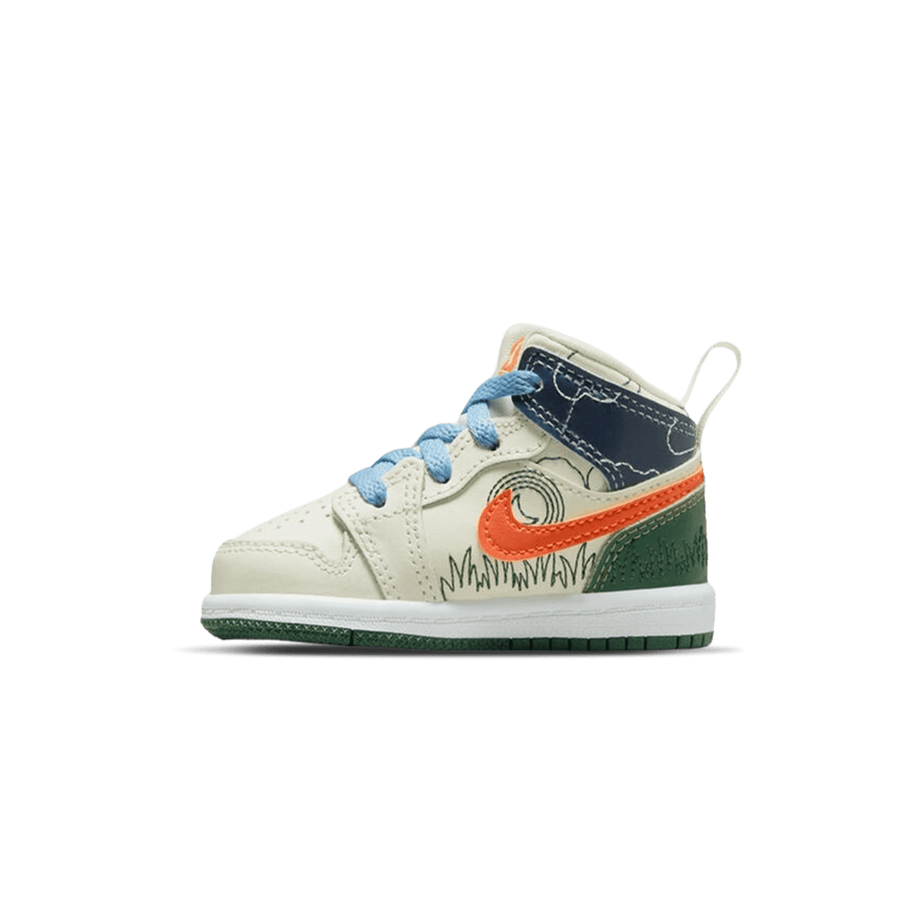 Air Jordan 1 Mid SE TD 'Stitch' - Kick Game