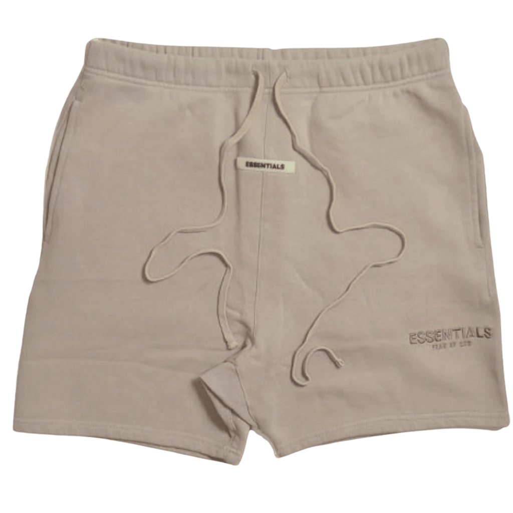 Fear of God Essentials Sweat Shorts 'Tan' - Kick Game