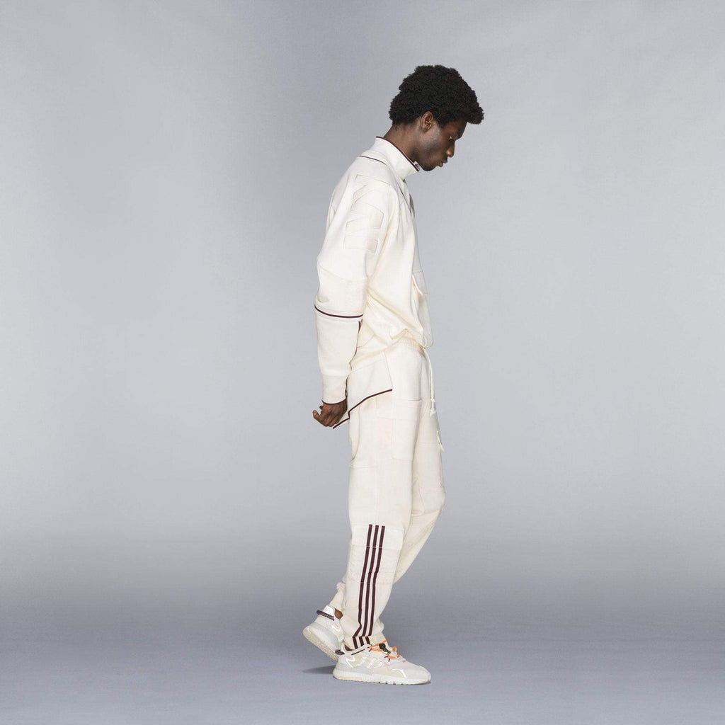 adidas Ivy Park Cargo Sweatpants Ecru Tint/Maroon - Kick Game