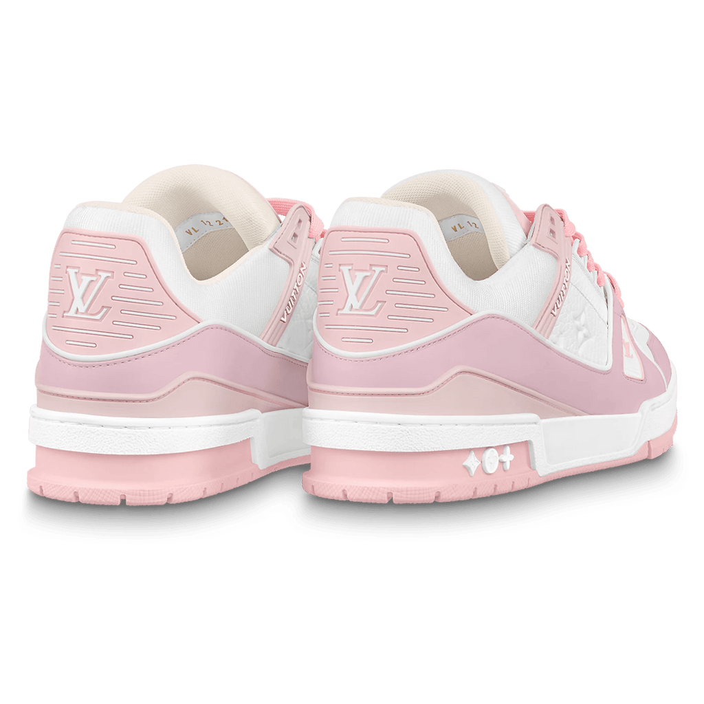 Louis Vuitton Trainer Low White Rose - Kick Game