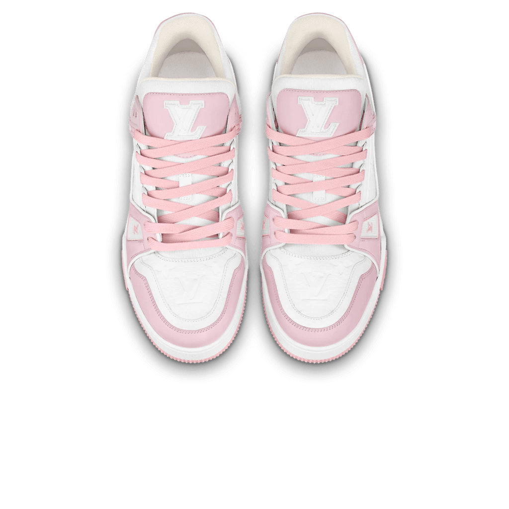 Louis Vuitton Trainer Low White Rose - Kick Game