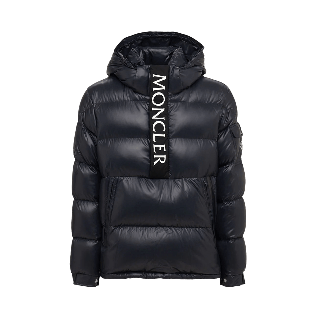 MONCLER Maury hooded half-zip down coat - Kick Game