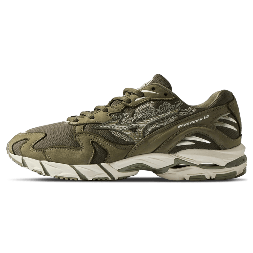Maharishi x Mizuno Wave Rider 10 'Fire Phoenix' - Kick Game