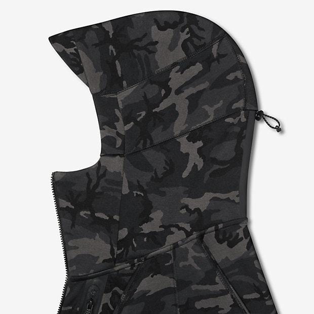 NIKE TECH FLEECE MEN'S HOODIE - Medium Ash Black - Kick Game