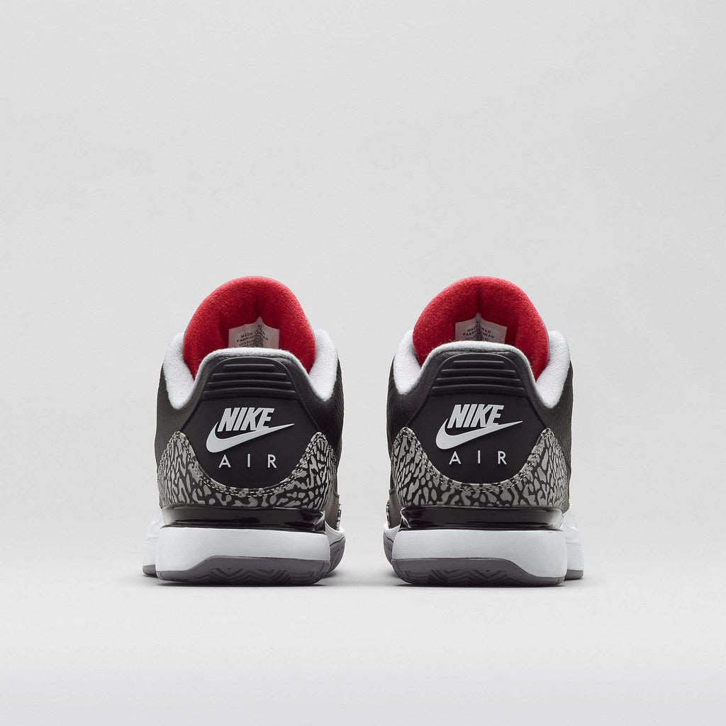 Nike Zoom Vapor Air Jordan 3 "Black-Cement" - Kick Game