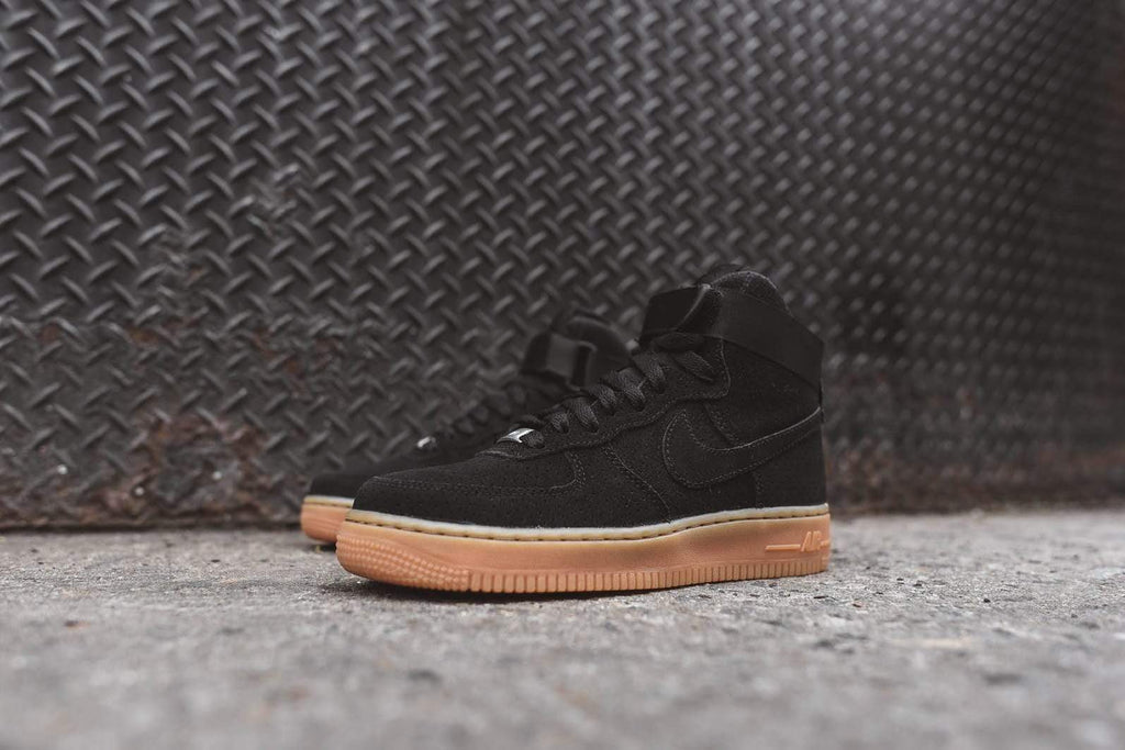 Nike WMNS Air Force 1 Hi Suede Black - Kick Game