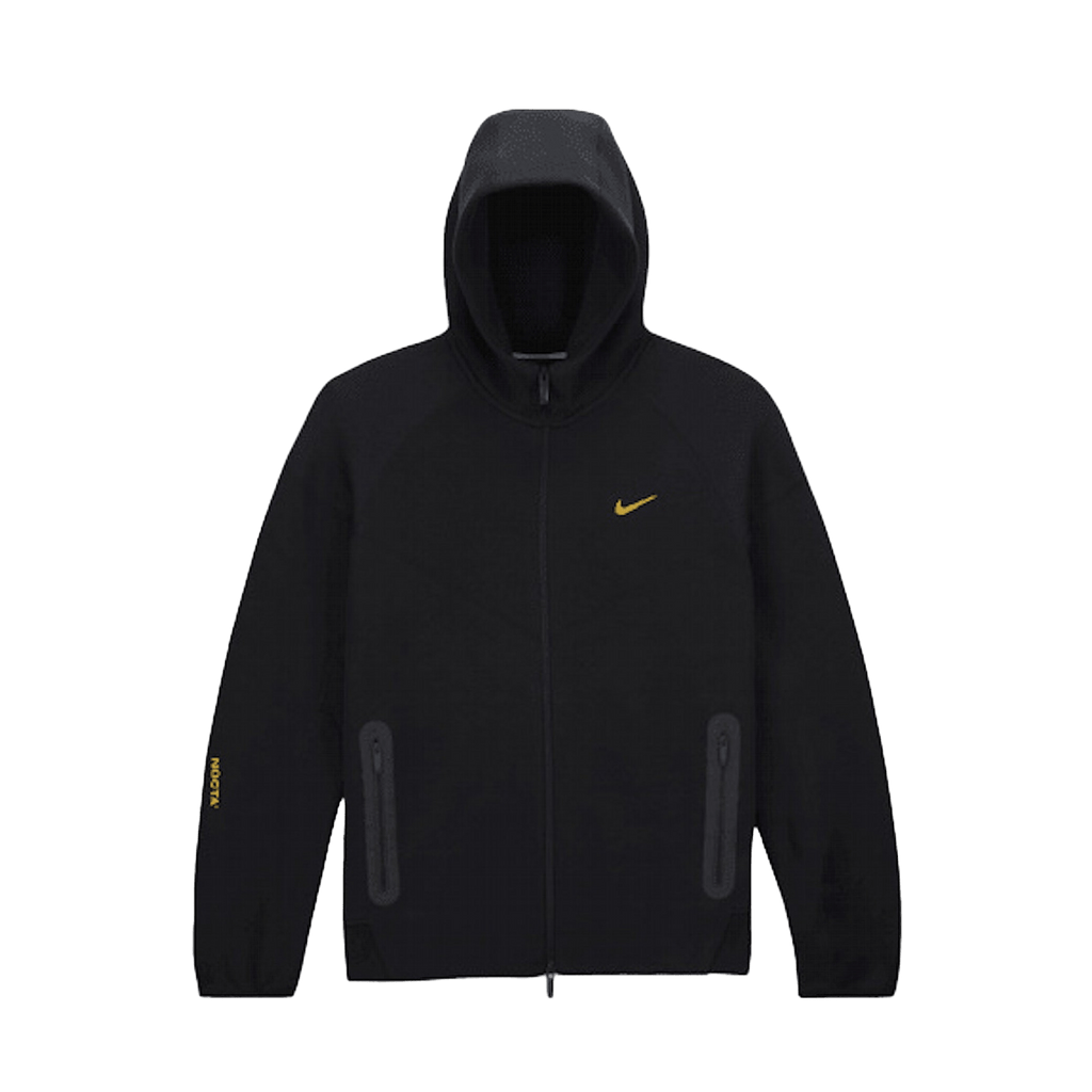 Nike x Nocta Tech Fleece Zip Hoodie 'Black' - Kick Game