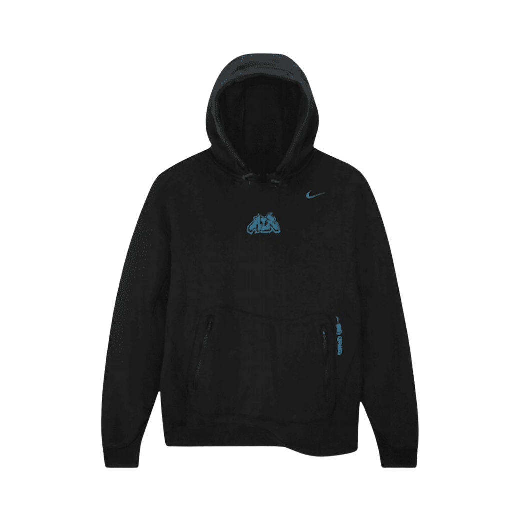 Nike x Off-White Fleece Hoodie 'Black' - Kick Game