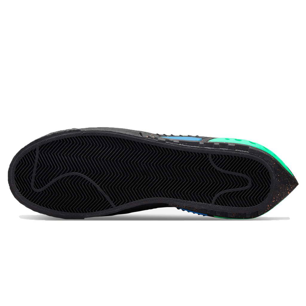 Off-White x Nike Blazer Low 'Black Electro Green' - Kick Game
