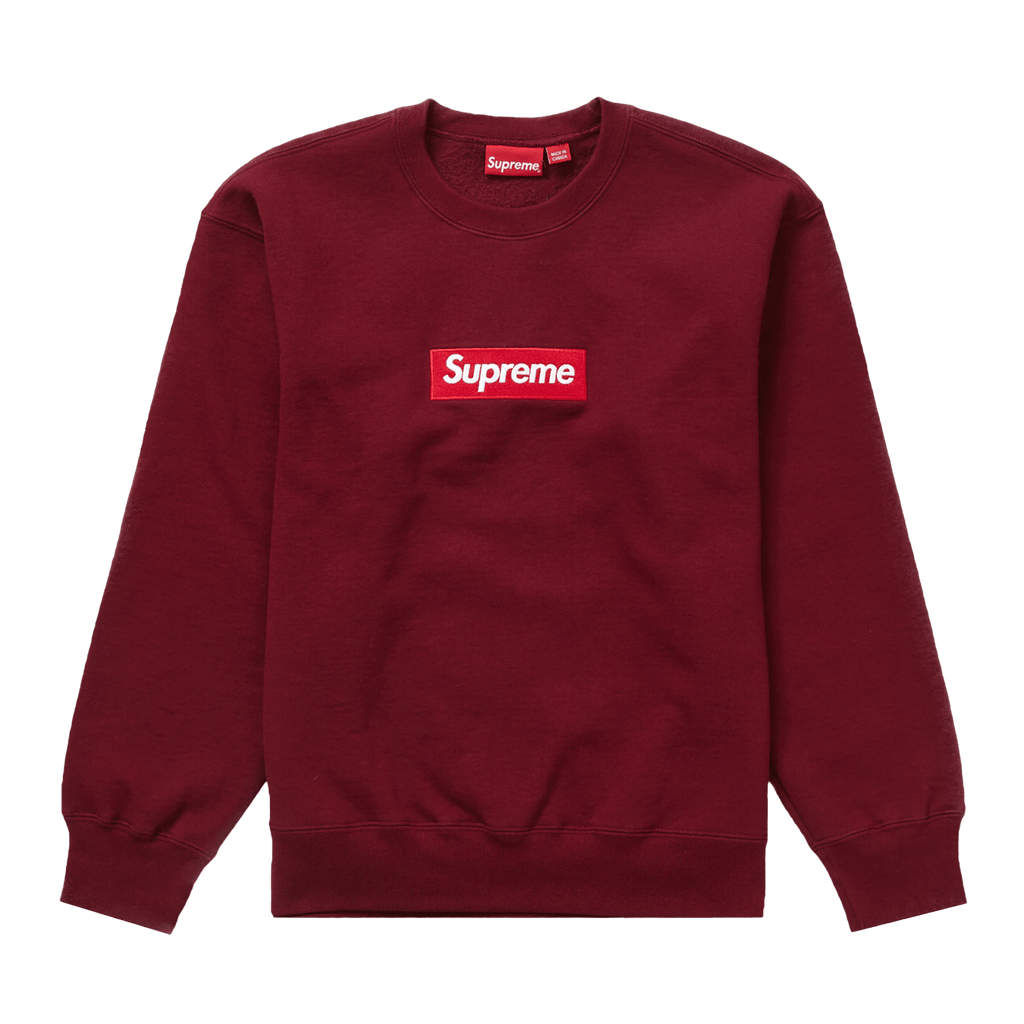 Supreme Box Logo Crewneck 'Cardinal' (FW22) - Kick Game