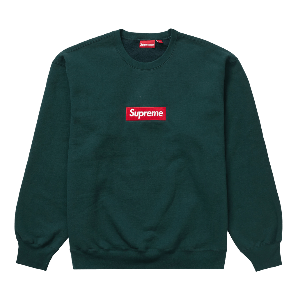 Supreme Box Logo Crewneck 'Dark Pine' (FW22) - Kick Game