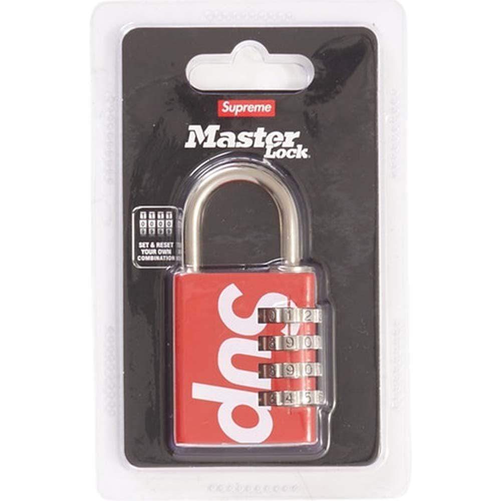 Supreme Masterlock Numeric Lock Red - Kick Game